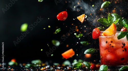 Solid cocktails, turning liquids into edible bites, come from Spain