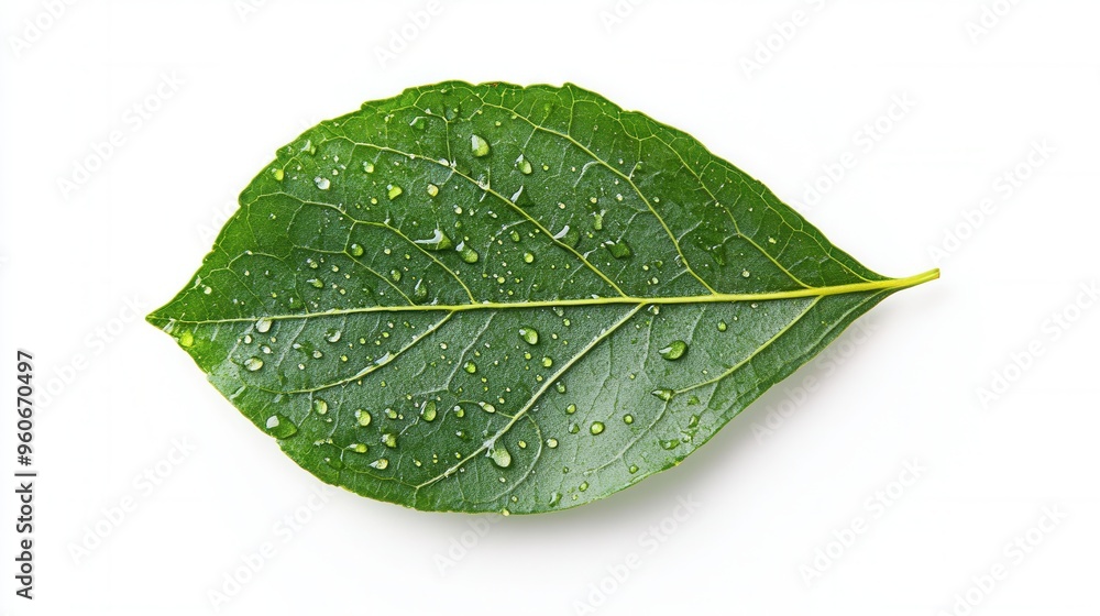 A Mesmerizing Close-Up of a Leaf Adorned with Shimmering Drops of Morning Dew in Soft Light A Mesmerizing Close-Up of a Leaf Adorned with Shimmering Drops of Morning Dew in Soft Light