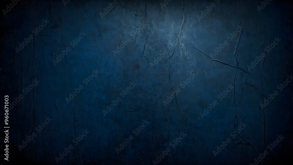 Fototapeta premium Abstract Dark Blue Textured Background