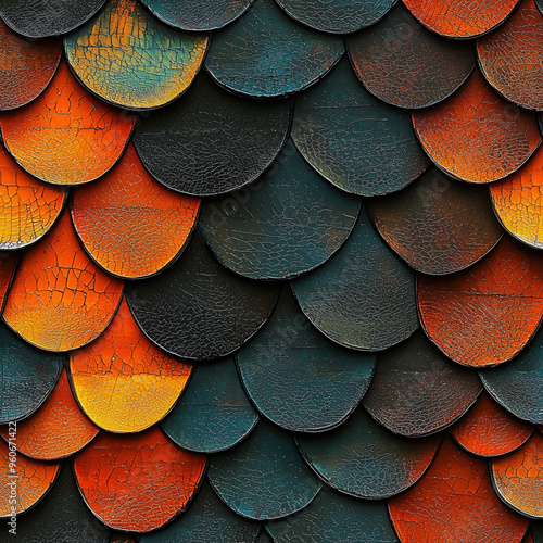 Wallpaper Mural scale, seamless, pattern, repeatable, background, texture, tiles Torontodigital.ca