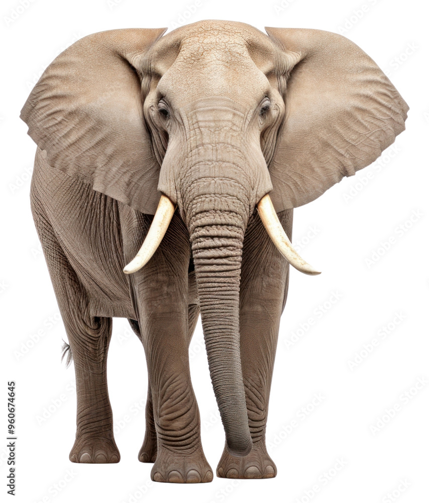 Obraz premium PNG Photo of elephant wildlife animal mammal.