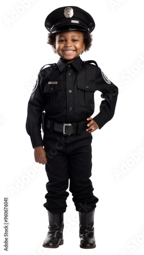 PNG Police accessories costume child.