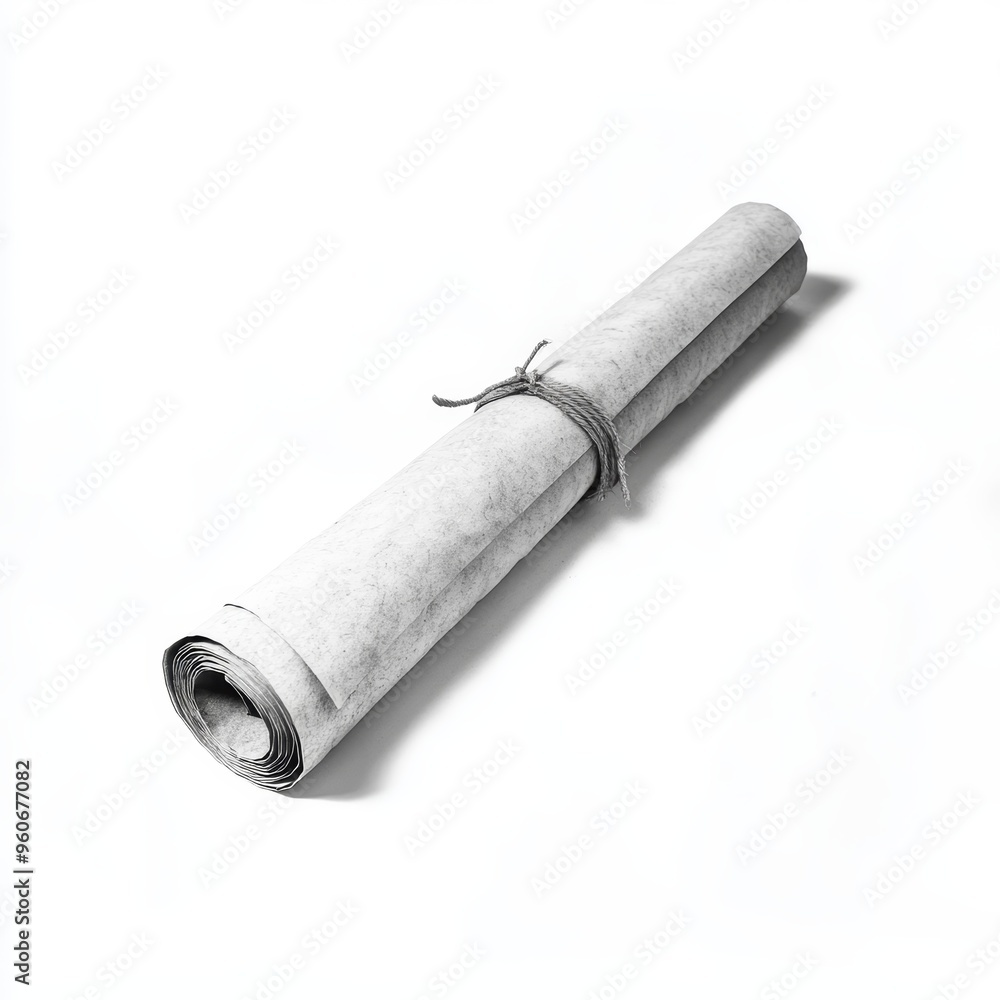 Architectural blueprint roll for design and planning