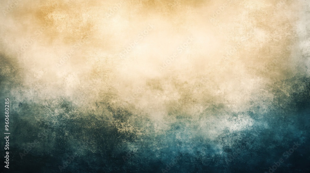Abstract Watercolor Background with Yellow and Blue Tones Abstract Watercolor Background with Yellow and Blue Tones