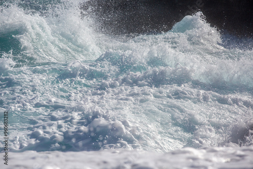 Milos island, Greece, beautiful water and cliffs