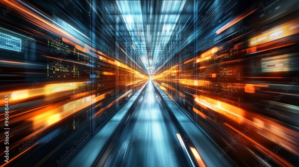 Information traveling through cloud computing systems, internet infrastructure rooms, cybersecurity, telecommunication clusters, rack hardware technologies. Information traveling through cloud computing systems, internet infrastructure rooms, cybersecurity, telecommunication clusters, rack hardware technologies.