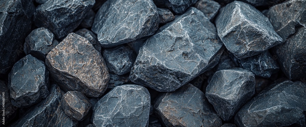 Close-Up of Gray Rocks Texture Close-Up of Gray Rocks Texture