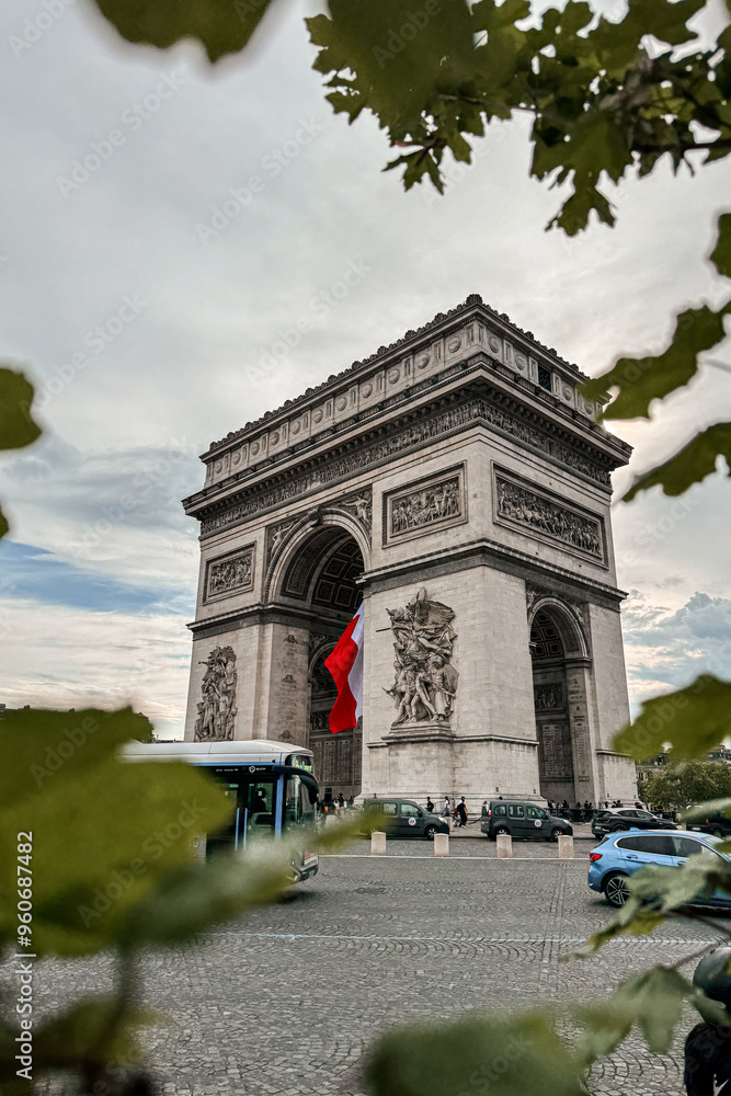 Obraz premium Paris landmarks and buildings in France