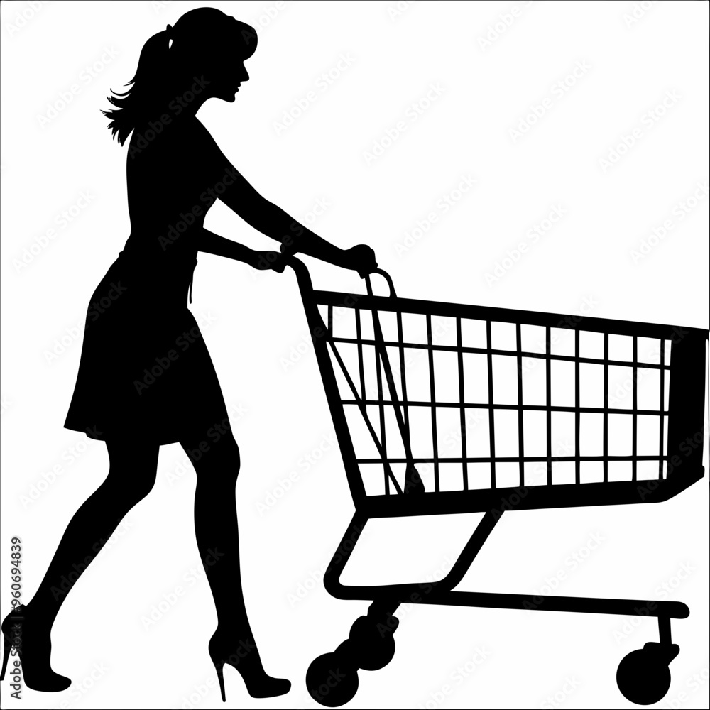 black Friday shopping svg vector woman with shopping cart,shopping black Friday shopping svg vector woman with shopping cart,shopping