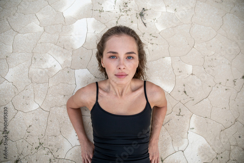 Portrait of a young beautiful girl