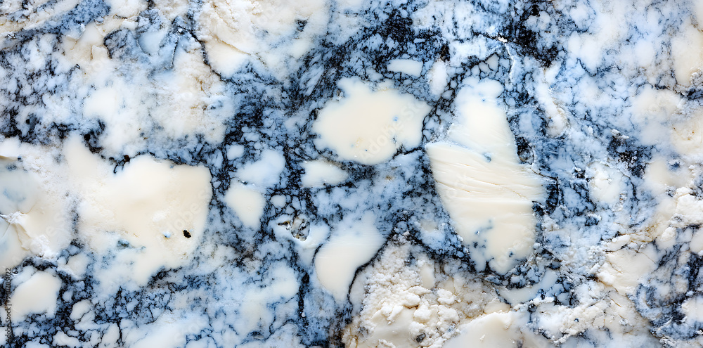 Blue cheese, dor blue or roquefort texture background Blue cheese, dor blue or roquefort texture background