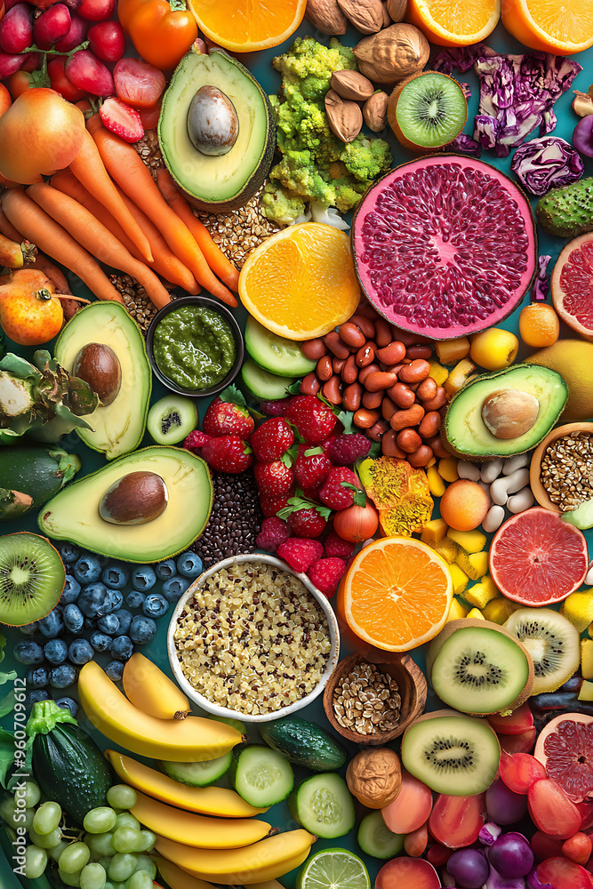 Fresh Vegan Goodness in a Kaleidoscope of Colors Fresh Vegan Goodness in a Kaleidoscope of Colors