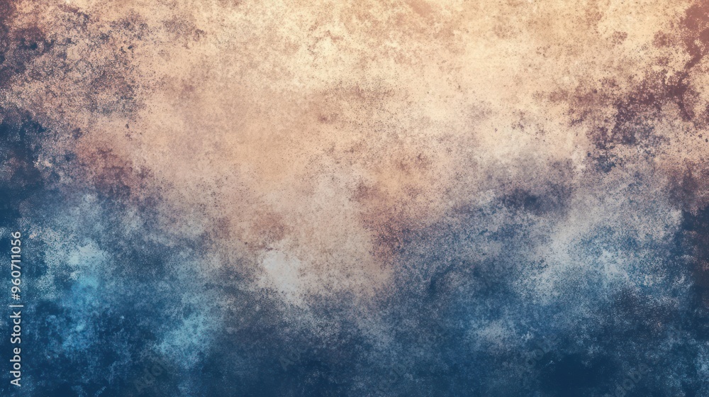 Artistic abstract background with soft hues of blue, beige, and brown, creating a dreamy effect. Artistic abstract background with soft hues of blue, beige, and brown, creating a dreamy effect.