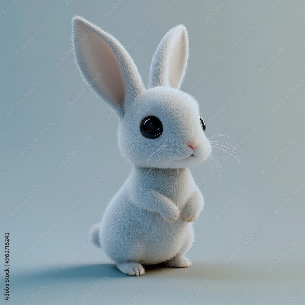 tud toy style, rabbit tud toy style, rabbit