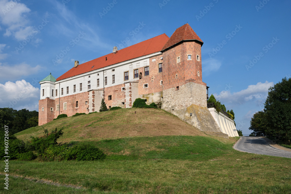 The royal castle in Sandomierz. Lesser Poland The royal castle in Sandomierz. Lesser Poland