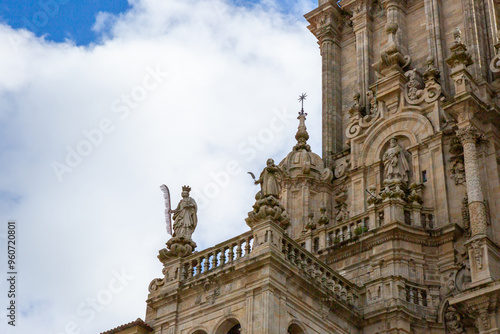 Santiago de Compostela Cathedral - beautiful architcture and details 
