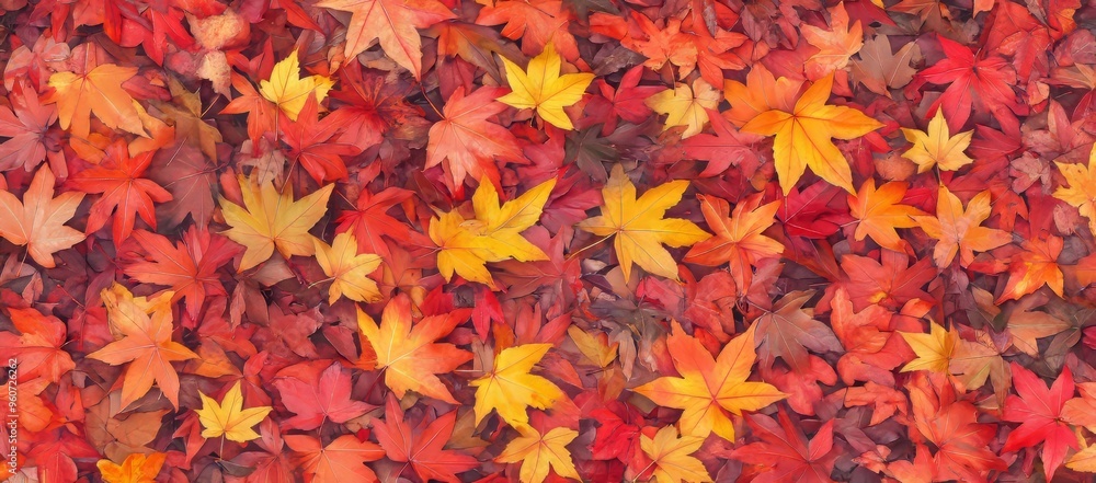 Colorful autumn maple tree leaves background close up. Multicolor maple leaves autumn background. High-resolution image. Colorful autumn maple tree leaves background close up. Multicolor maple leaves autumn background. High-resolution image.