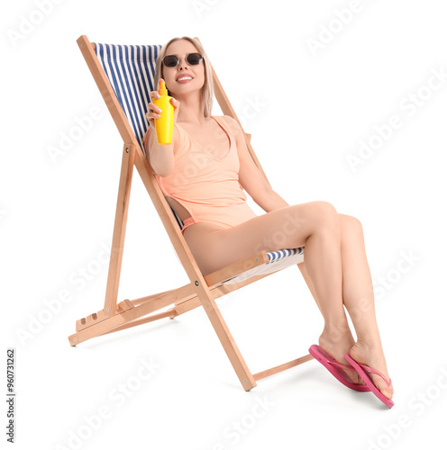 Beautiful young woman with ...