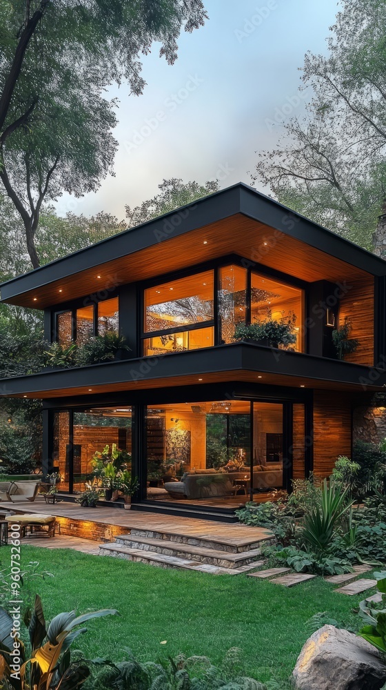 Modern House Featuring SIP Panel Construction Modern House Featuring SIP Panel Construction