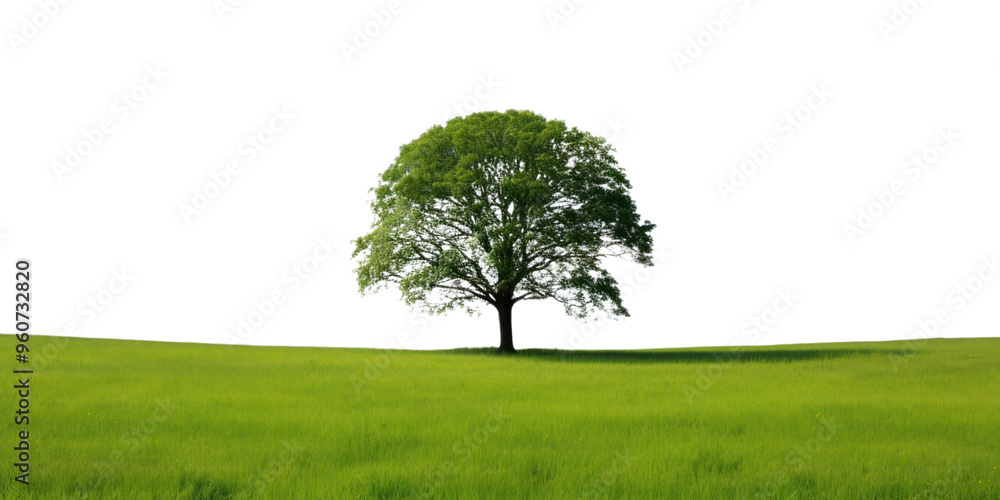 Fototapeta premium PNG Tree border on the white background