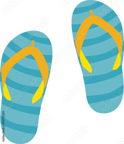 Summer Vector Flip Flop