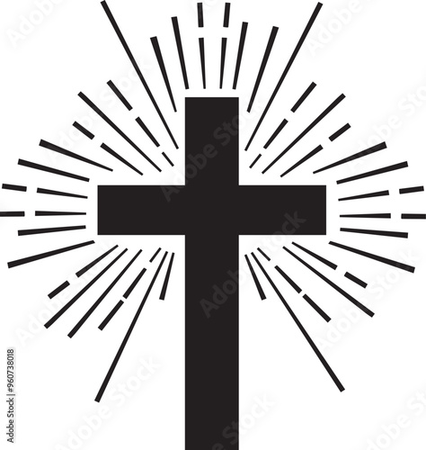 Vector Cross with rays