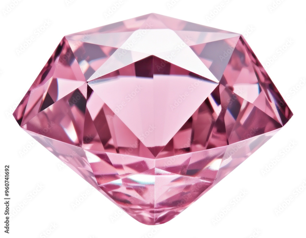 PNG Pink diamond gemstone jewelry on the white background PNG Pink diamond gemstone jewelry on the white background