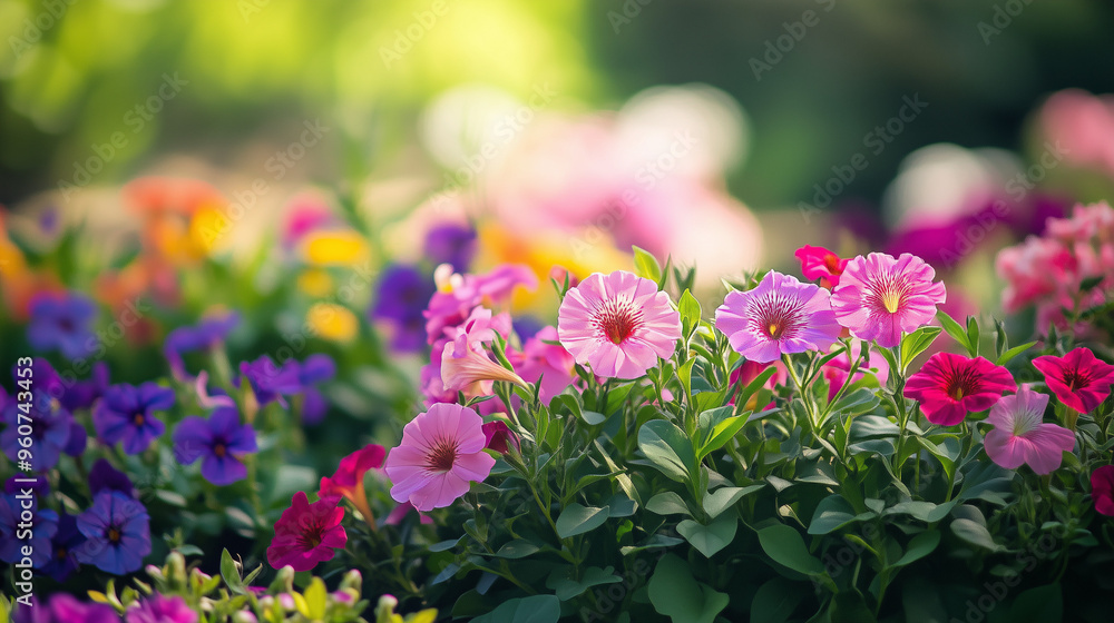 Obraz premium flowers in the garden