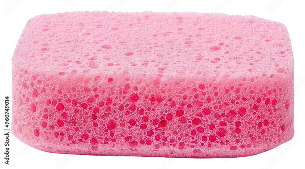 PNG Pink sponge on the white background PNG Pink sponge on the white background