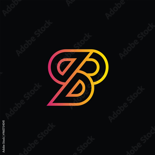 SB Letter Free Vector Logo Design