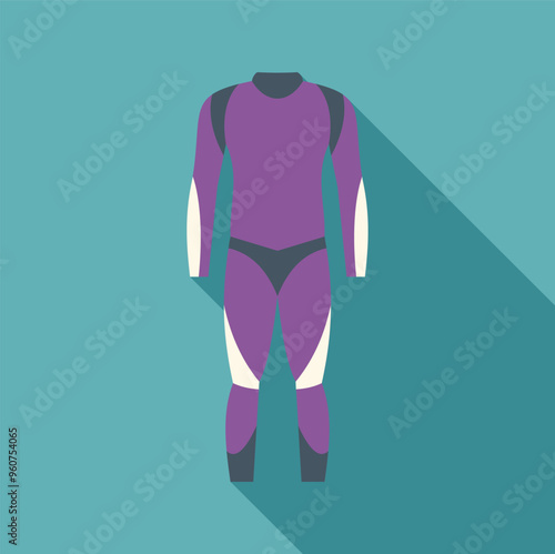 Diving suit protecting from cold water while enjoying extreme sports