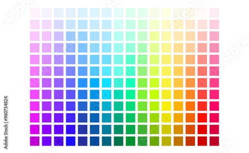 Color Palette. Color Template Chart for your design