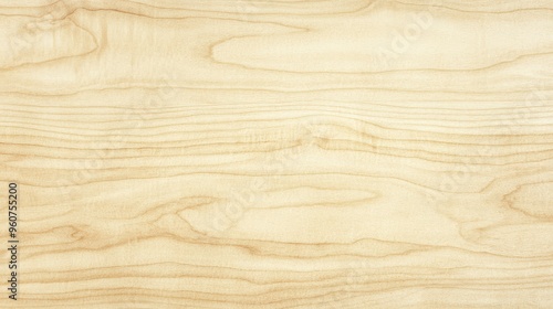 Maple Wood Background with Subtle Grain Patterns