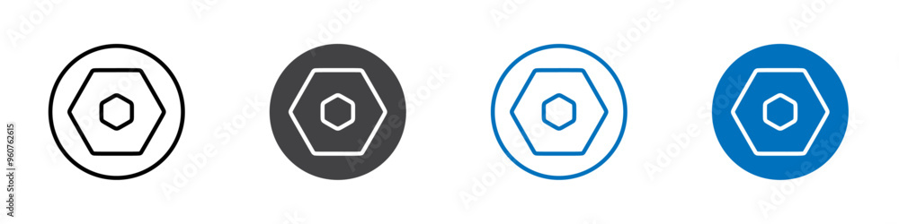 Settings icon flat editable icon mark set. Settings icon flat editable icon mark set.