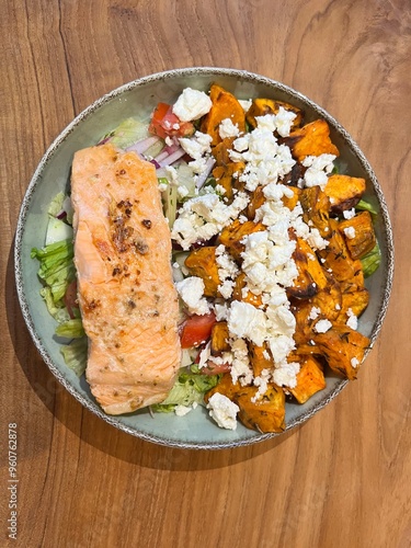 Salmon salade