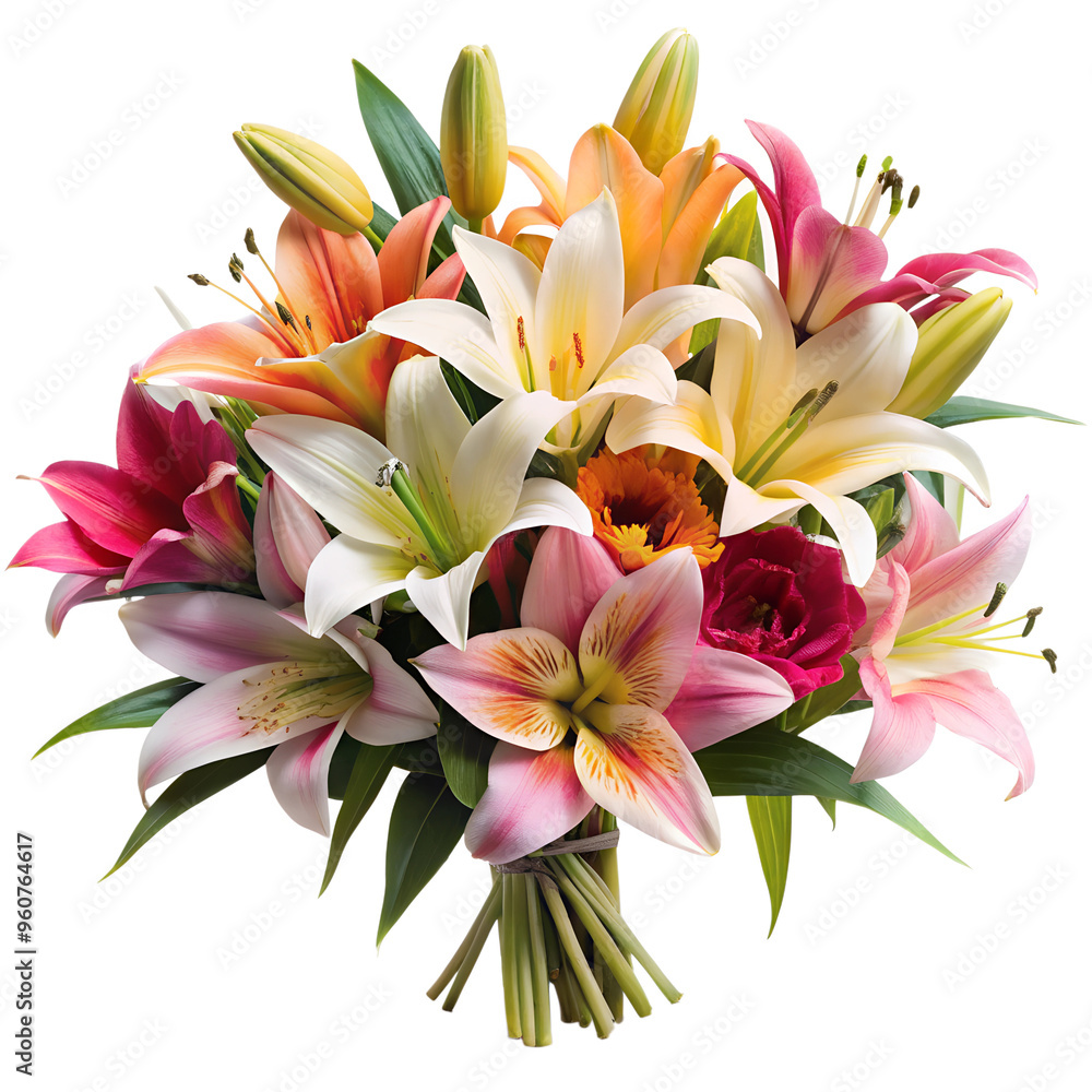 bouquet of lilies bouquet of lilies