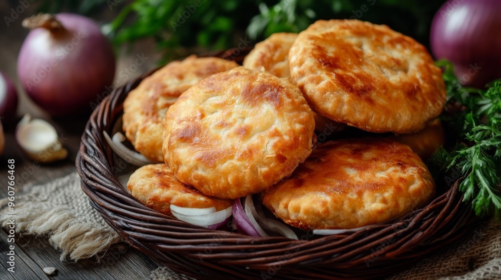 Tasty, fried patties. Tasty, fried patties.
