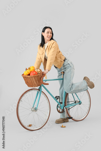 Beautiful young happy woman...