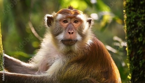 Mono macaco primer plano