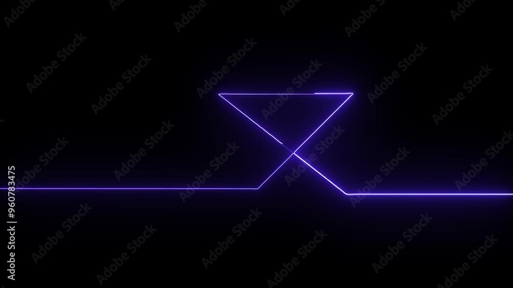 X vertical video animation of glowing neon rectangles in blue- abstract background - seamless loop. X vertical video animation of glowing neon rectangles in blue- abstract background - seamless loop.