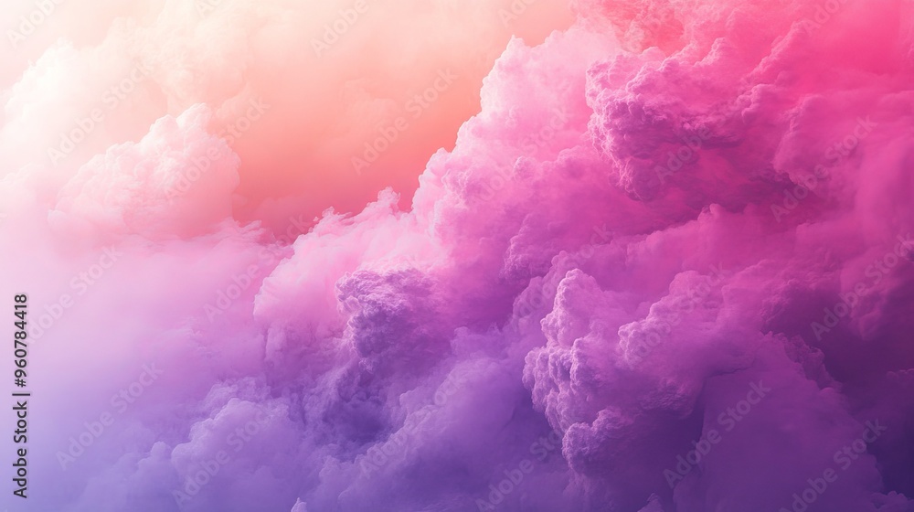 Abstract cloud-like formations in shades of pink and lavender Abstract cloud-like formations in shades of pink and lavender