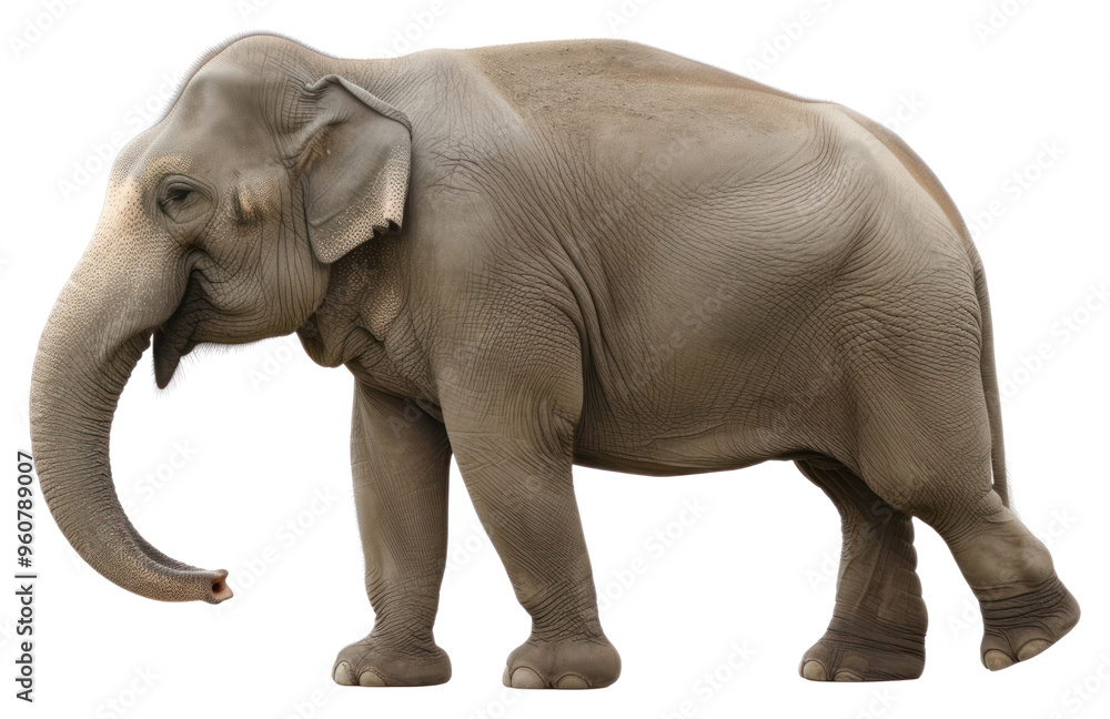 Obraz premium PNG Elephant wildlife animal mammal.