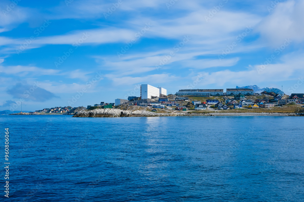 Coastal skyline of Nuuk Greenland Coastal skyline of Nuuk Greenland