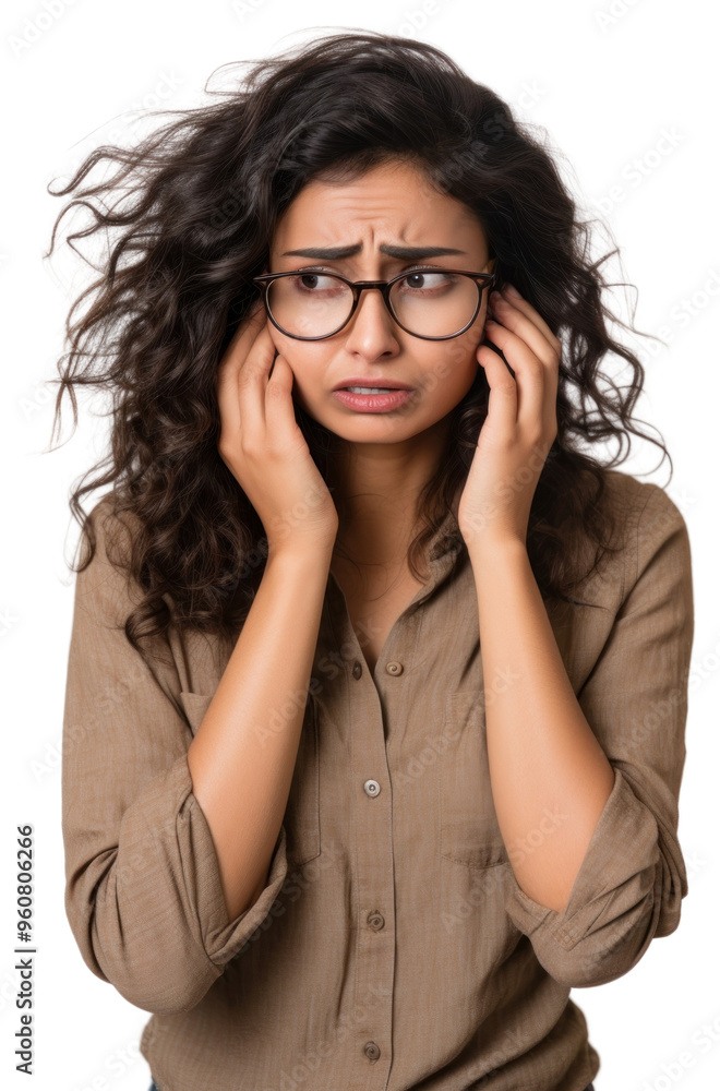 PNG Photography portrait worried glasses. PNG Photography portrait worried glasses.