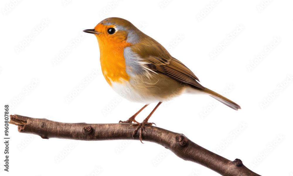 PNG Robin bird animal white background. PNG Robin bird animal white background.