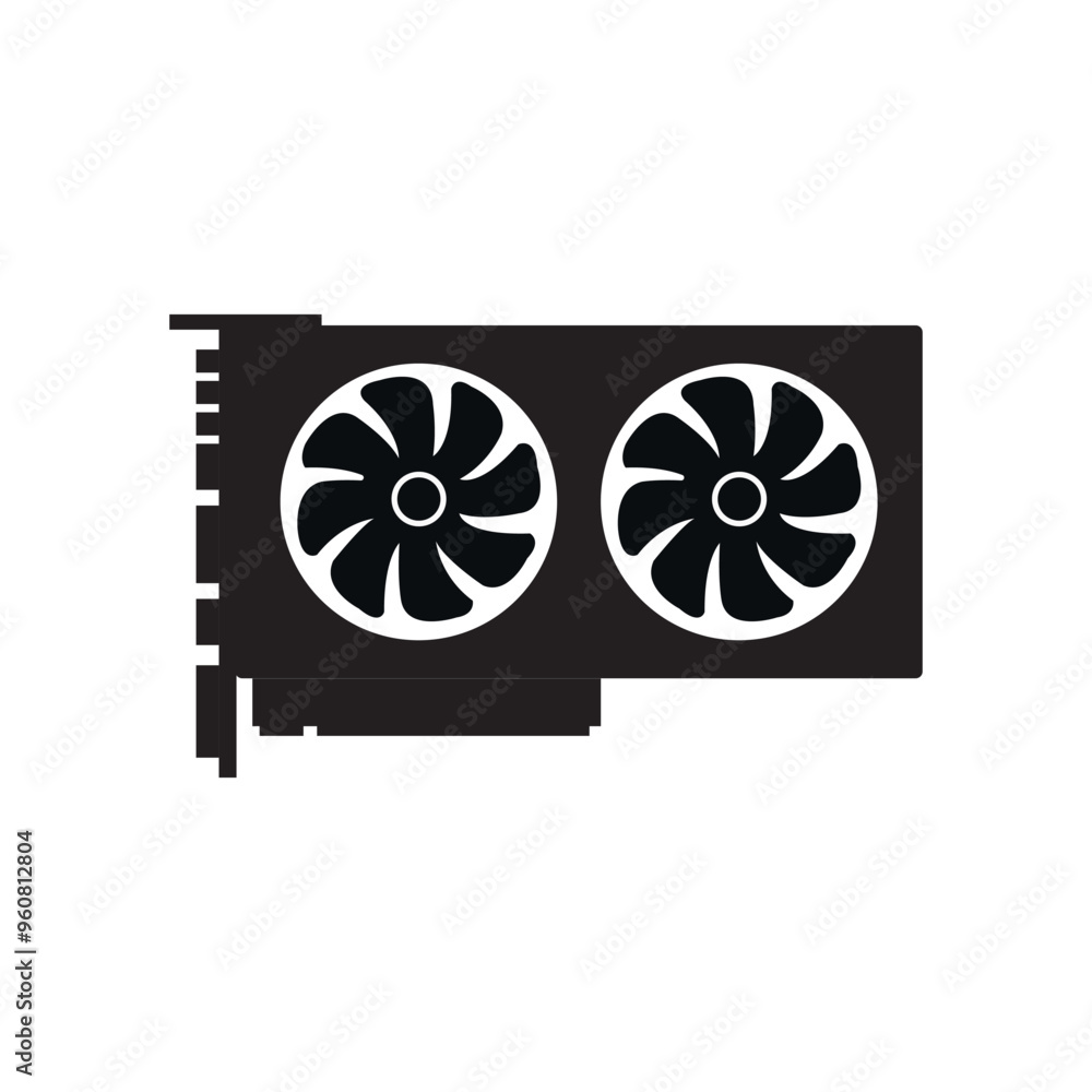 Graphics Card Vector, symbol, and vector, Can be used for web, print, and mobile Graphics Card Vector, symbol, and vector, Can be used for web, print, and mobile