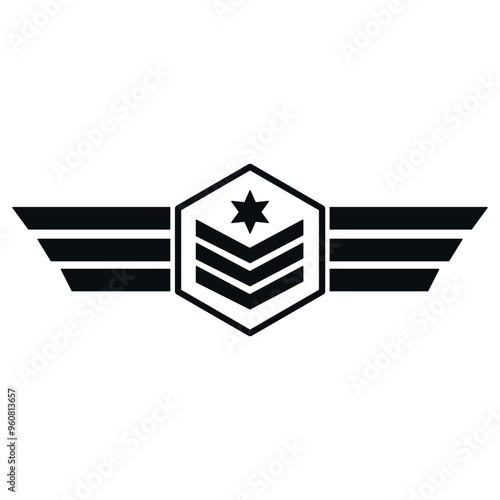 Army Icon, symbol, and vector, Can be used for web, print, and mobile