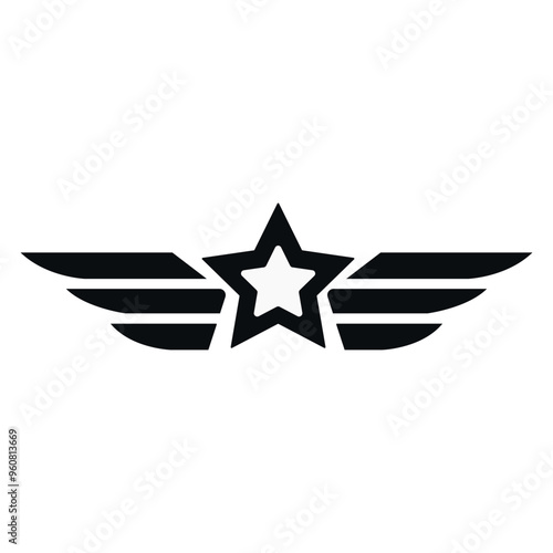 Army Military Icon symbol, and vector, Can be used for web, print, and mobile