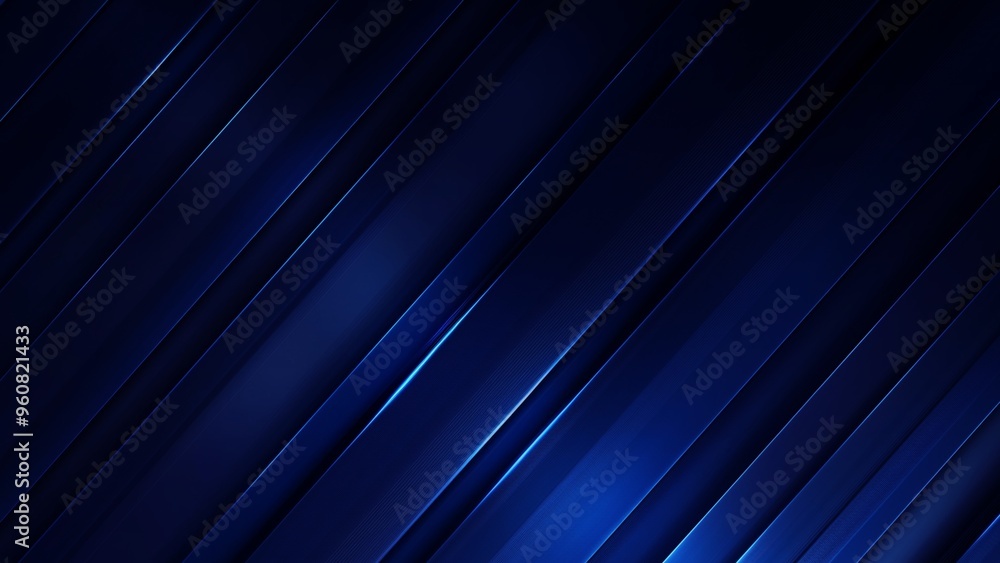 Obraz premium Abstract diagonal striped blue background