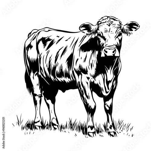 Cow Vector